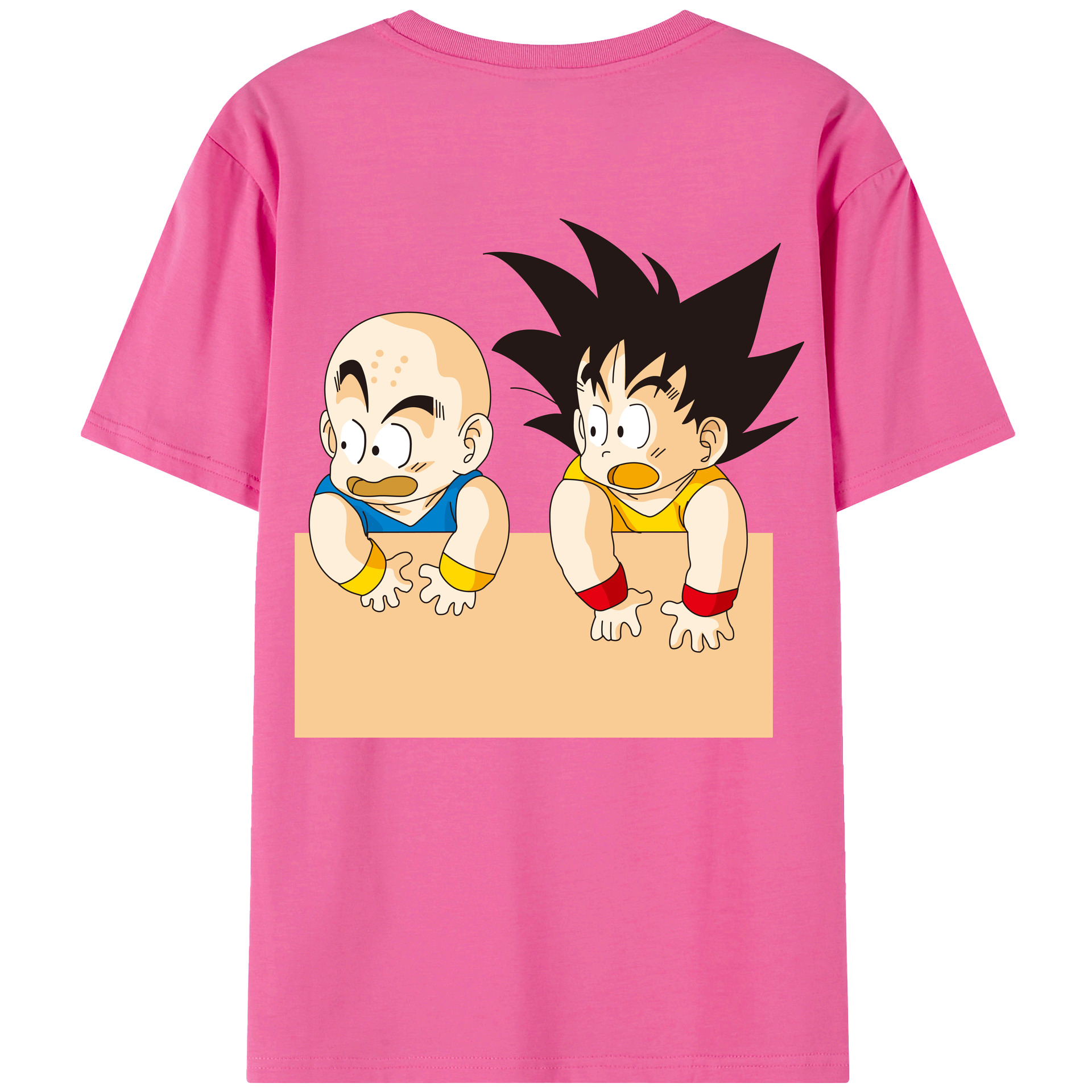 （画像用） ドラゴンボール 孫悟空（そん ごくう）Son Goku カカロット DRAGON BALL Kakarotto レディース半袖Tシャツ(バックプリント)